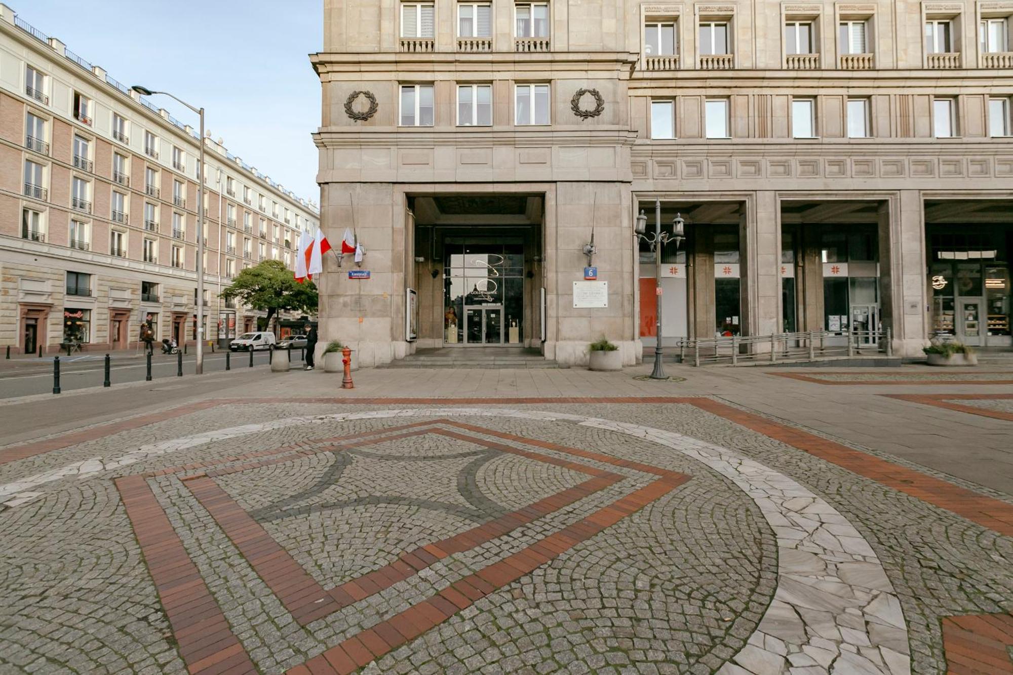 Plac Konstytucji 6 Orange - Apartament Dla 4 Osob - Bezplatny Parking - Free Parking - Piekny Widok Na Panorame Warszawy Varsavia Esterno foto