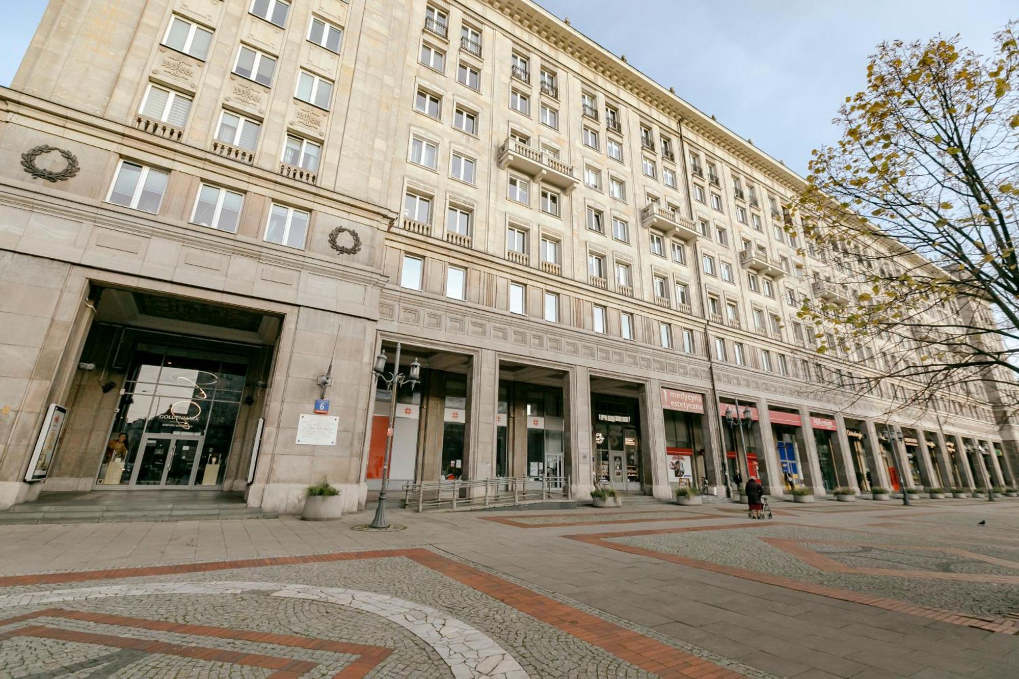Plac Konstytucji 6 Orange - Apartament Dla 4 Osob - Bezplatny Parking - Free Parking - Piekny Widok Na Panorame Warszawy Varsavia Esterno foto