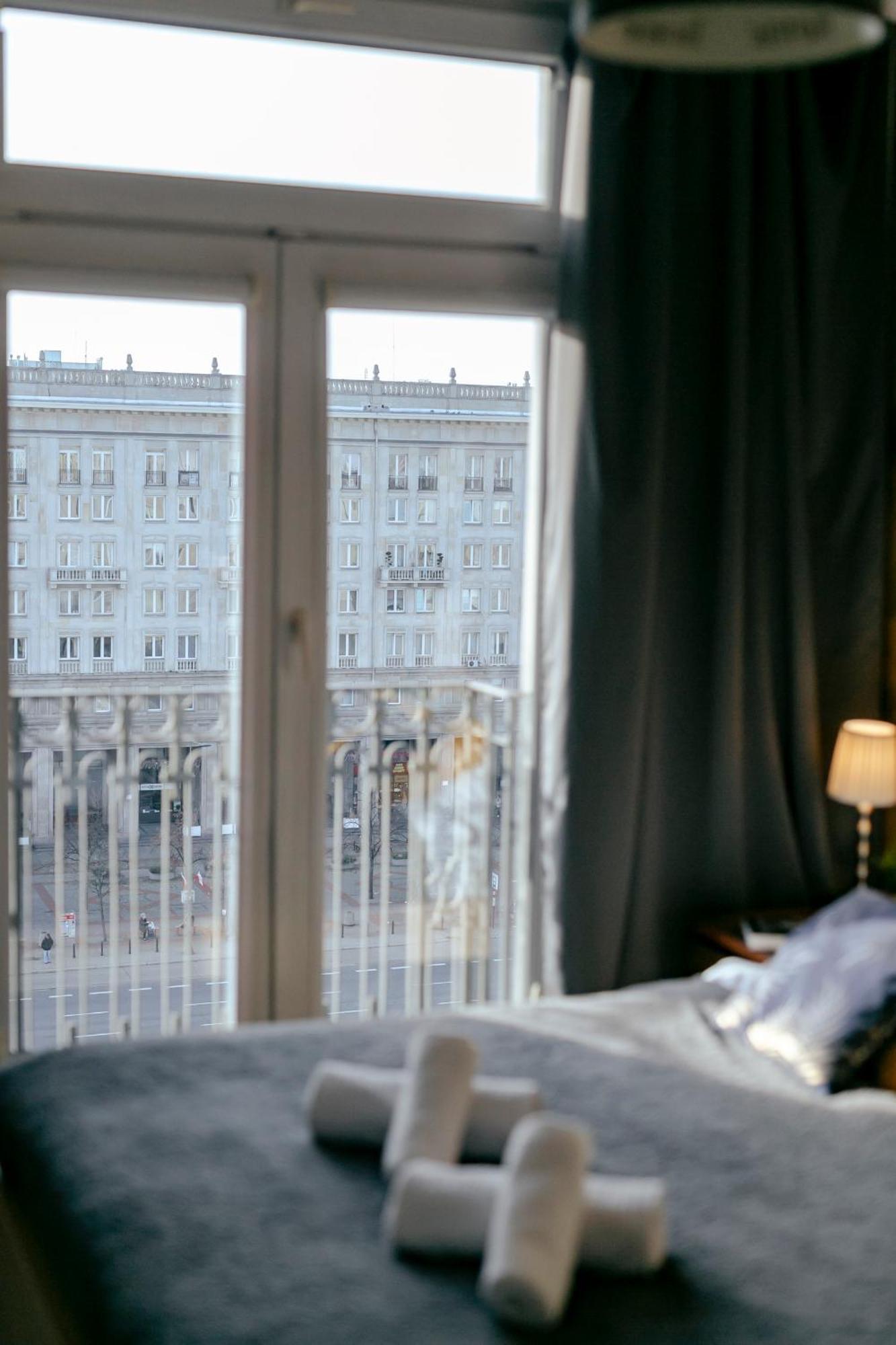 Plac Konstytucji 6 Orange - Apartament Dla 4 Osob - Bezplatny Parking - Free Parking - Piekny Widok Na Panorame Warszawy Varsavia Esterno foto