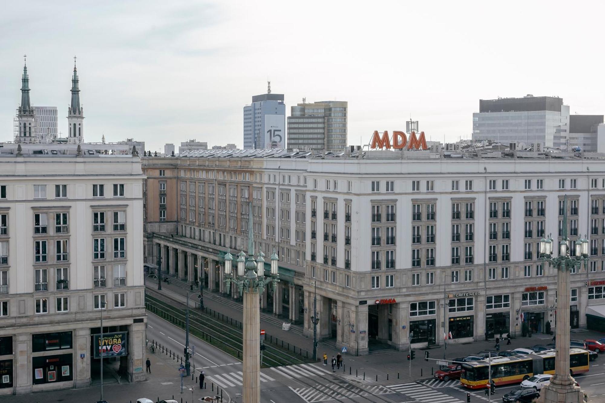 Plac Konstytucji 6 Orange - Apartament Dla 4 Osob - Bezplatny Parking - Free Parking - Piekny Widok Na Panorame Warszawy Varsavia Esterno foto